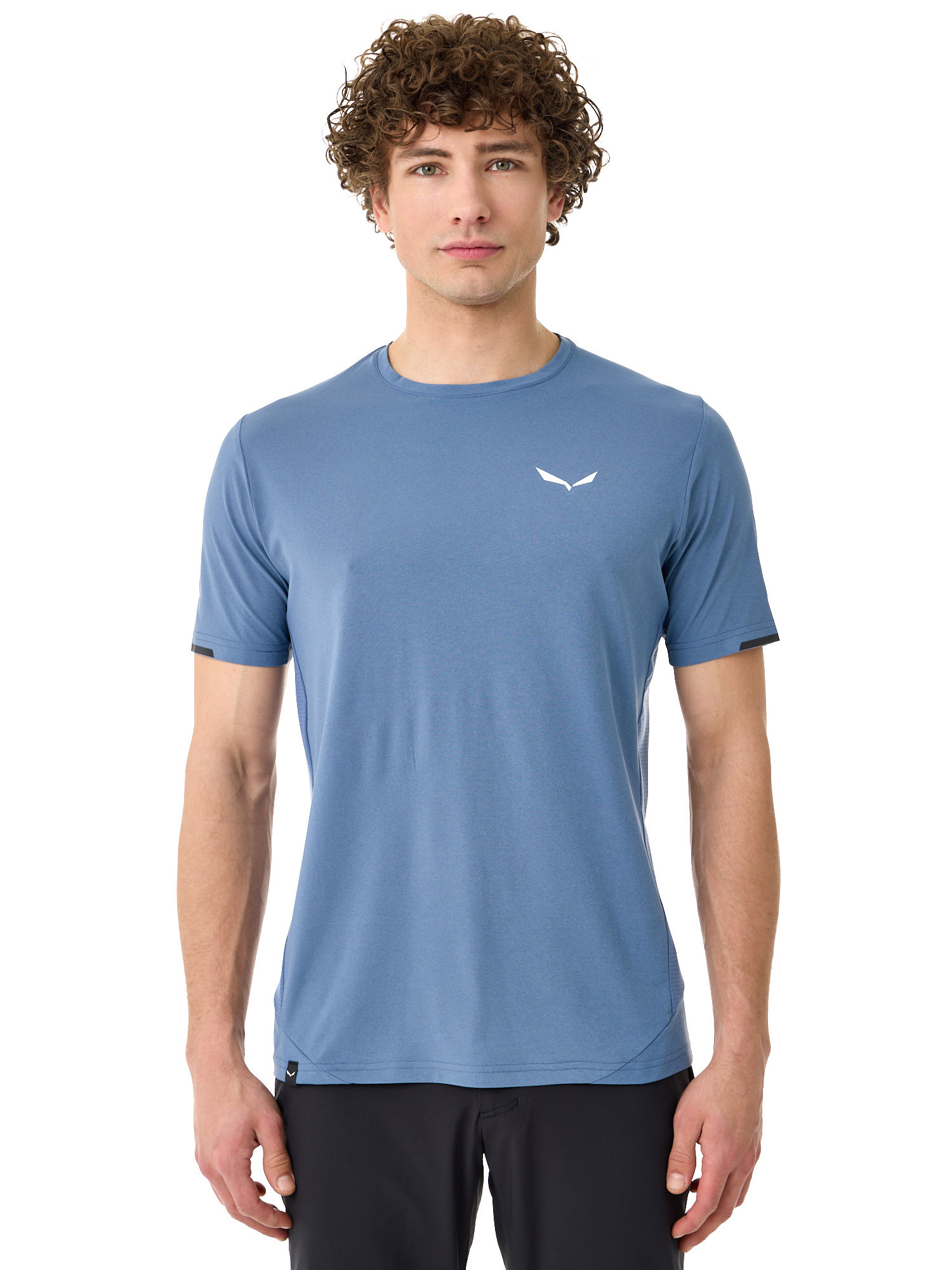 

Футболка мужская Salewa Pedroc Hyb 2024 синяя L, Синий, Pedroc Hyb 2024