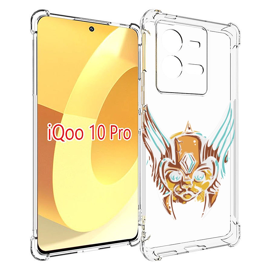 

Чехол MyPads тор абстракция для Vivo iQOO 10 Pro, Прозрачный, Tocco