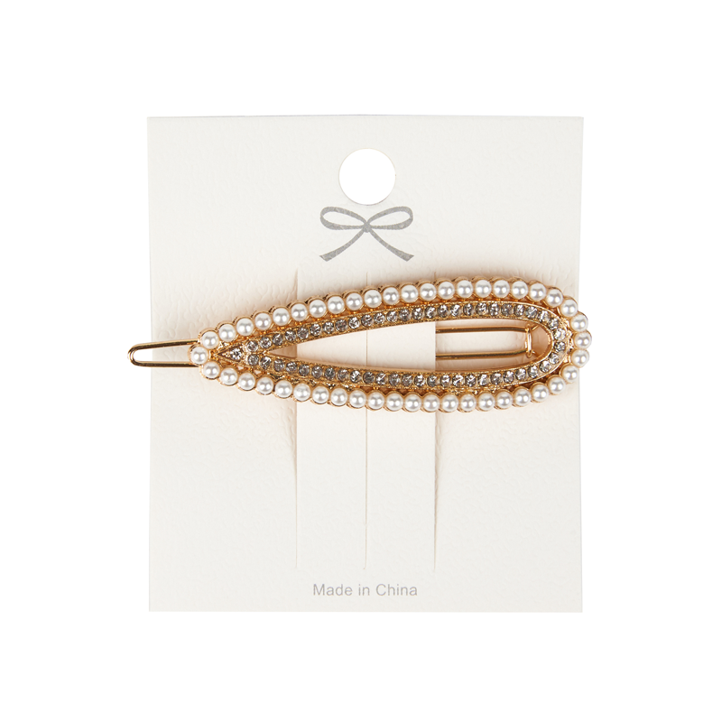 

Заколка Accessories Для Волос 22756 1 шт, Бежевый;белый;золотистый