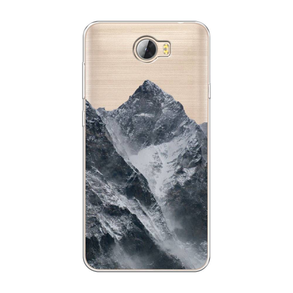 

Чехол на Huawei Y5 II "Горы арт 4", Серый;бежевый, 61950-2