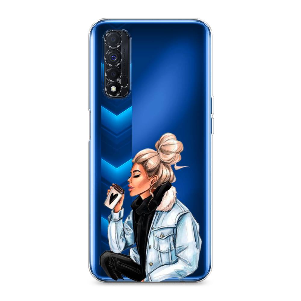 

Чехол Awog на Realme Narzo 30 4G "Cute girl", Разноцветный, 257650-7