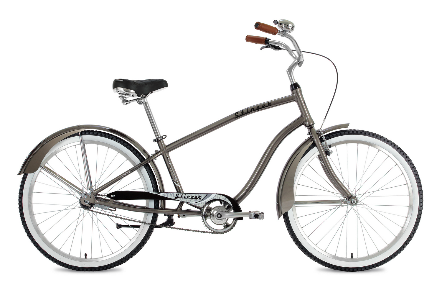 

Велосипед Stinger Cruiser M 2021 18" серый, Cruiser M