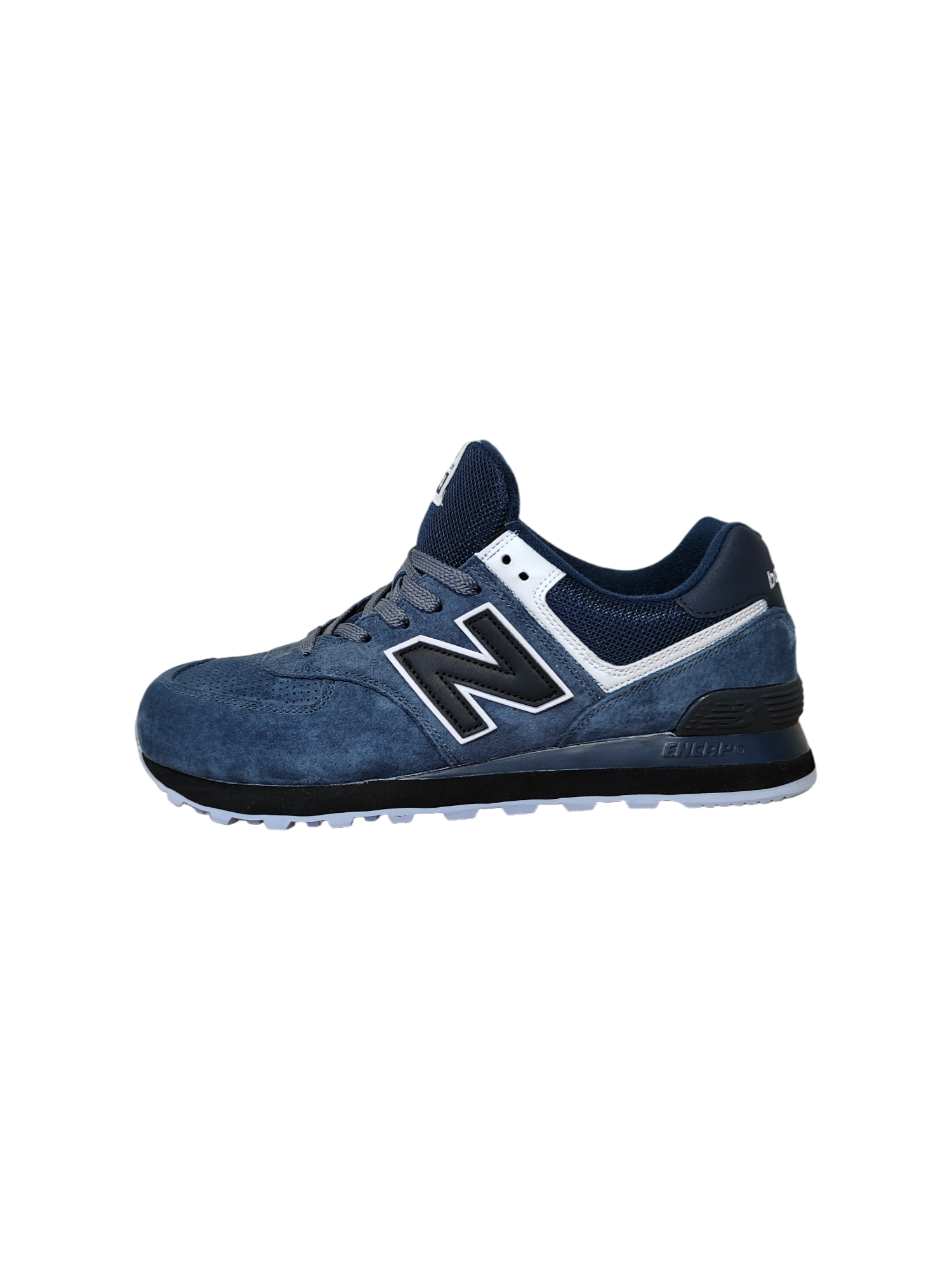 

Кроссовки мужские New Balance 574 синие 45 EU, Синий, 574