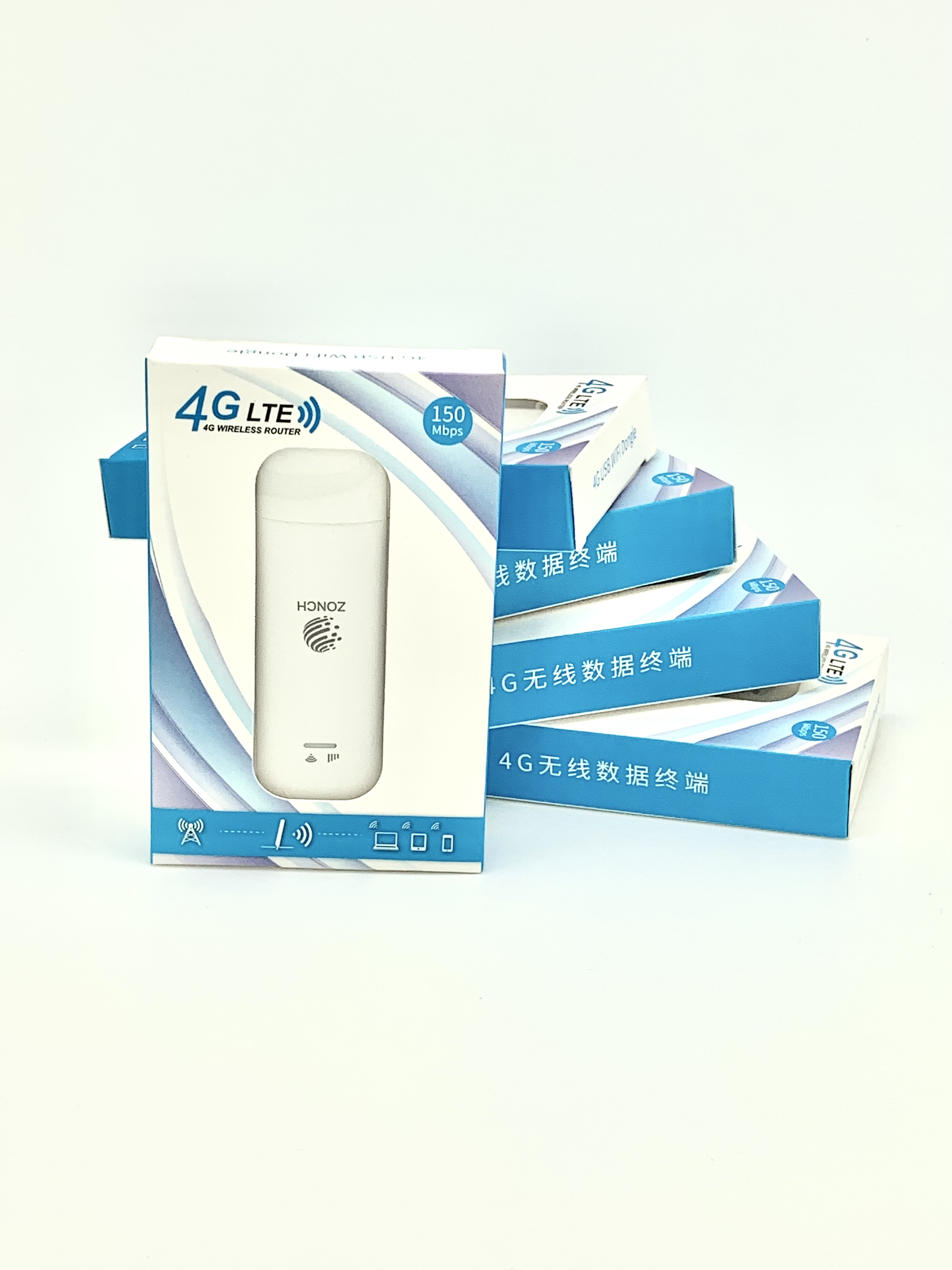 

Модем 4G Zonch MF70 WiFi/с раздачей Wi-Fi, Белый, MF70