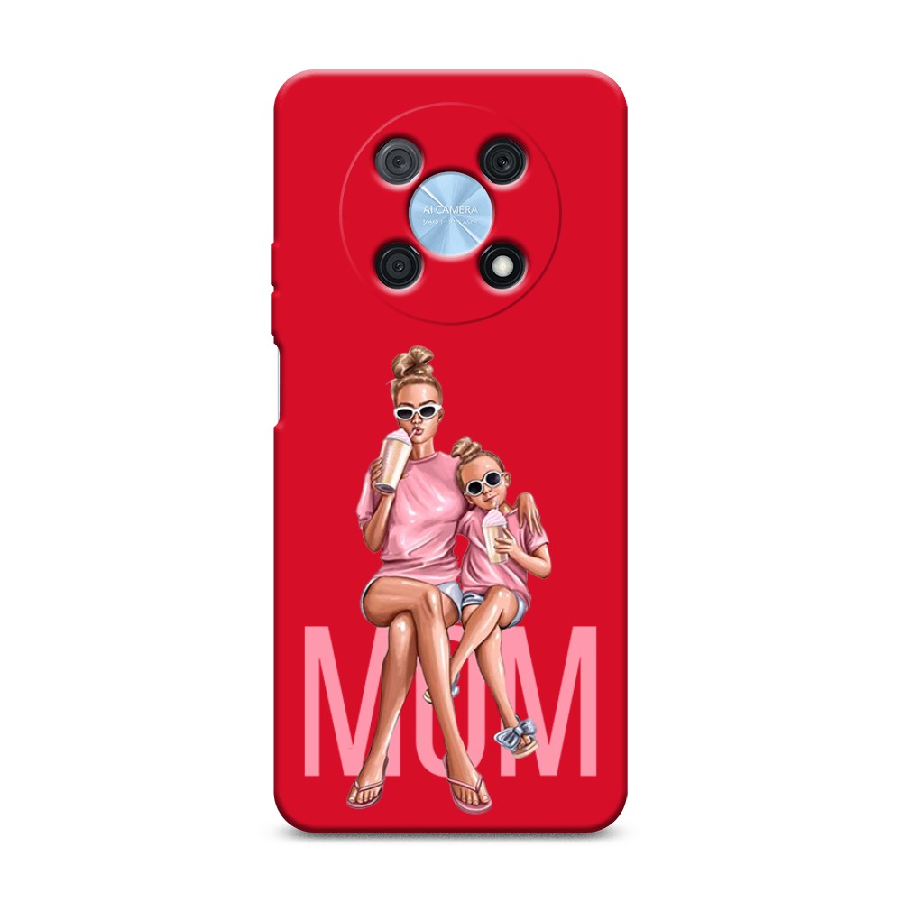 

Чехол Awog на Huawei P50 Pro "Lovely mom", Бежевый;розовый;прозрачный, 6109353-1