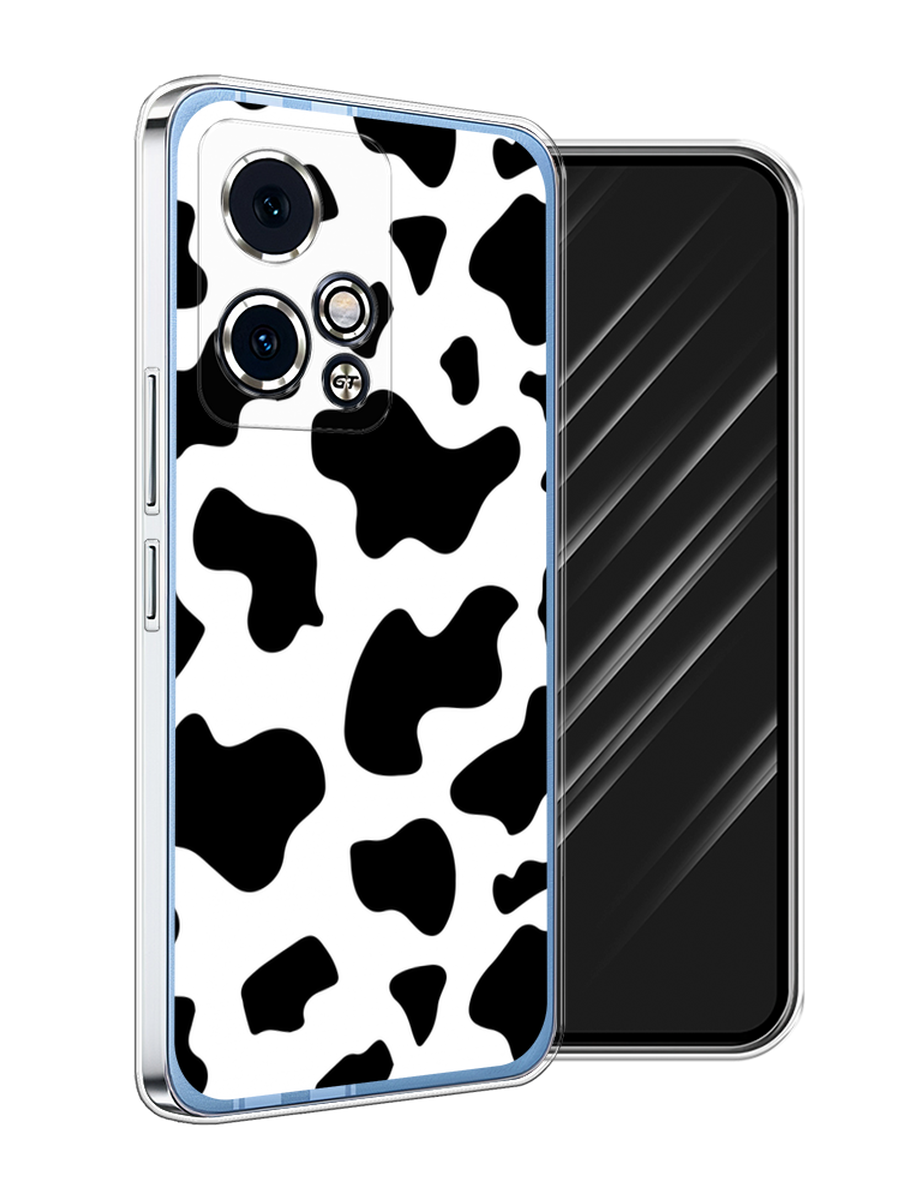 

Чехол Awog на Honor 90 GT "Пятна коровы", Белый;черный, 6123450-1