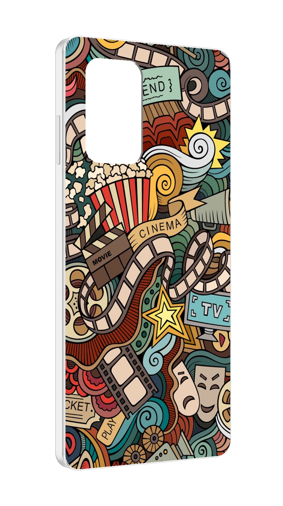 Чехол MyPads любимое кино для ZTE Blade A72 / ZTE Blade V40 Vita
