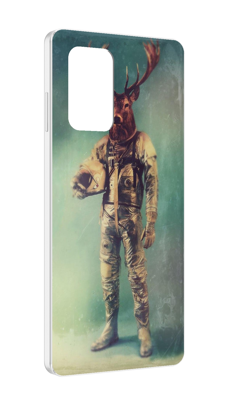 

Чехол MyPads лось космонавт для ZTE Blade A72 / ZTE Blade V40 Vita, Прозрачный, Tocco