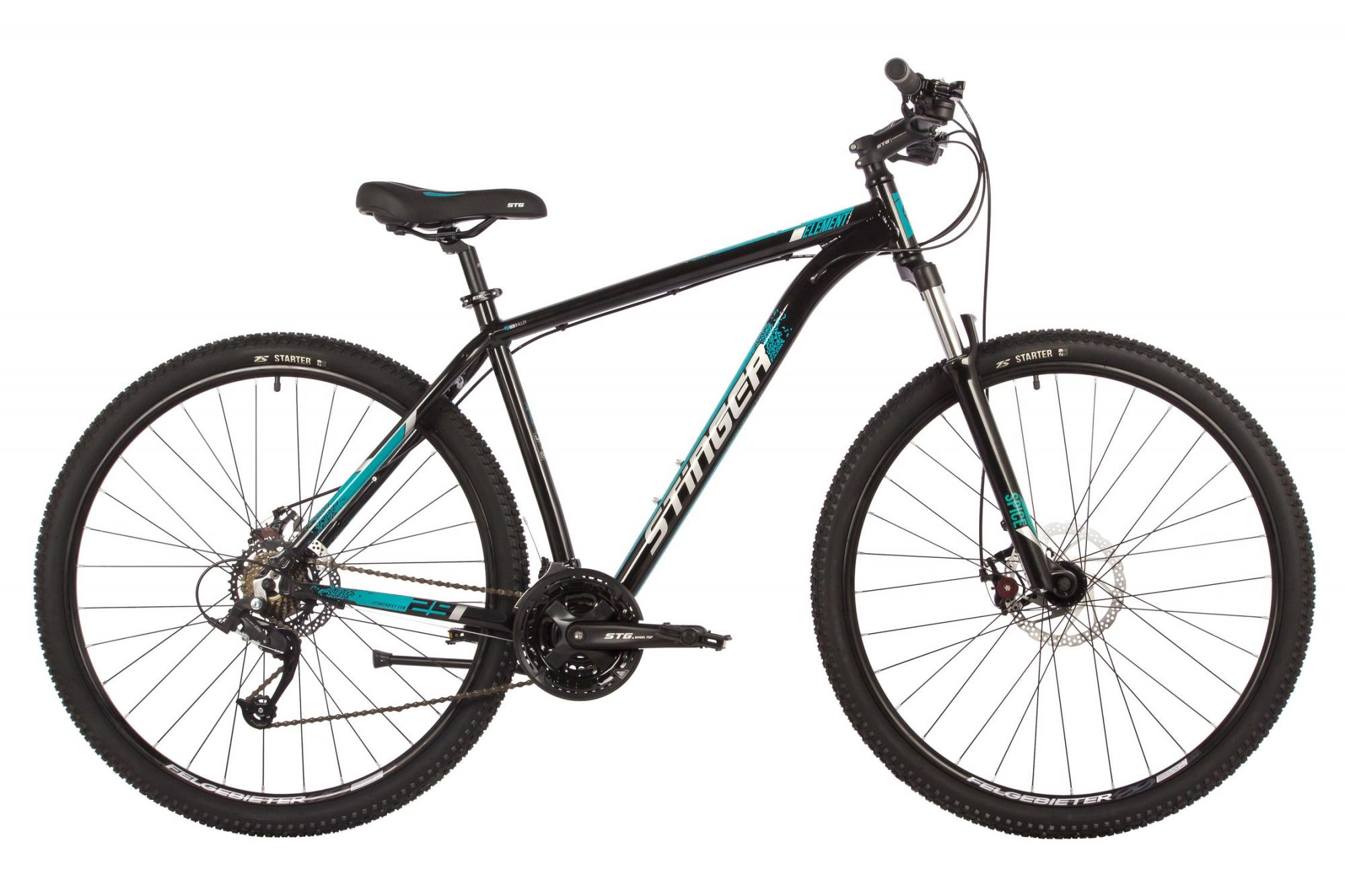 

Велосипед 29 Stinger ELEMENT EVO SE (DISK) (21-ск.) (ALU рама) ЧЕРНЫЙ (рама 22) BK22, Element Evo SE