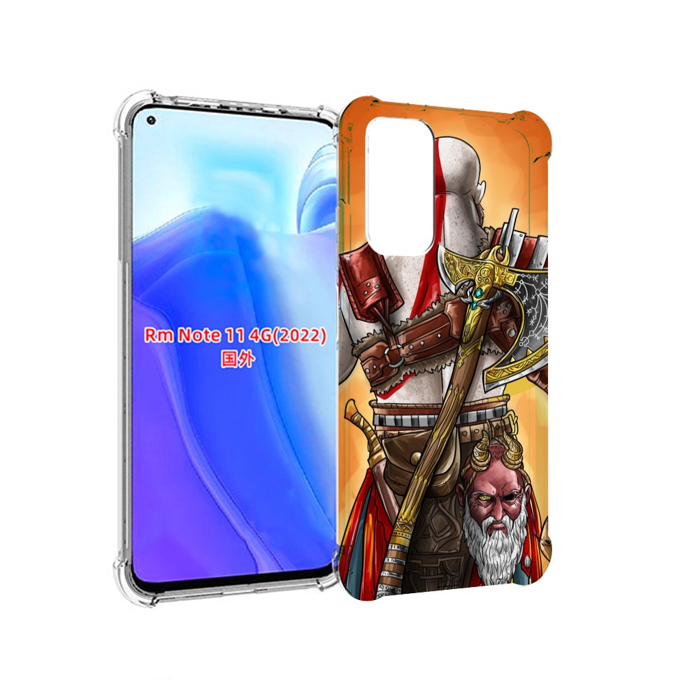 

Чехол MyPads God of War для Xiaomi Redmi Note 11 4G ( Глобальная версия ), Tocco