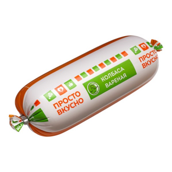

Колбаса Просто вкусно Халяль вареная 400 г