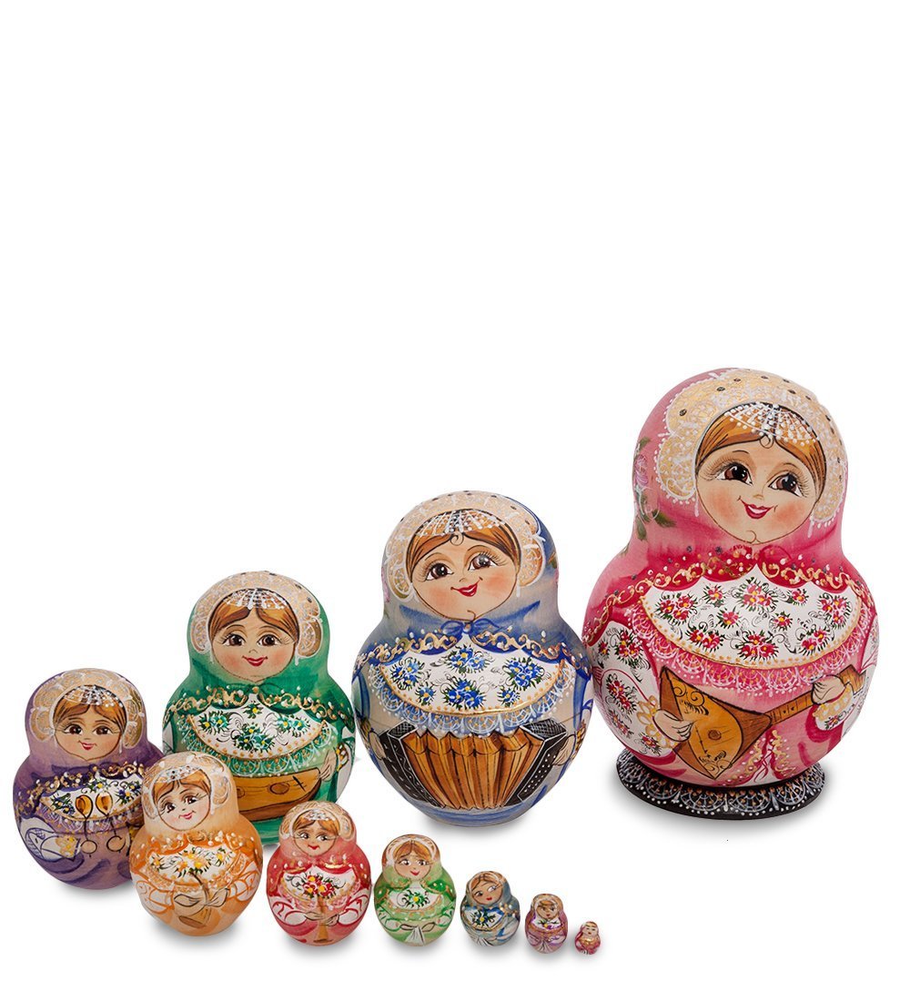 

Матрешка Народные промыслы Веселые частушки, Многоцветный, AT2066887