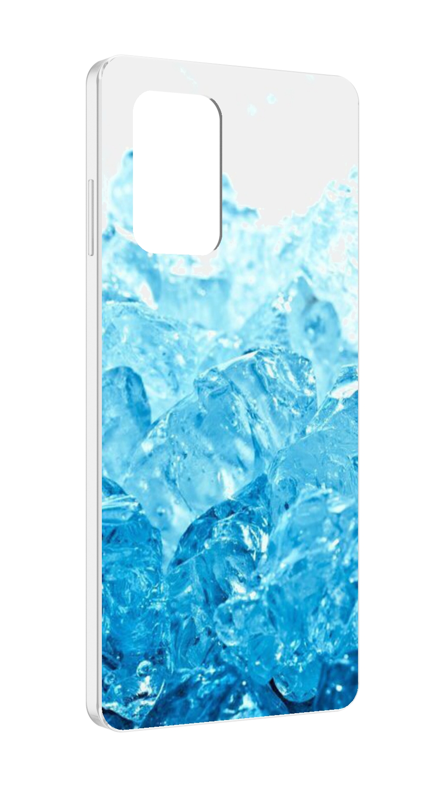 

Чехол MyPads кусочки-льда для ZTE Blade A72 / ZTE Blade V40 Vita, Прозрачный, Tocco