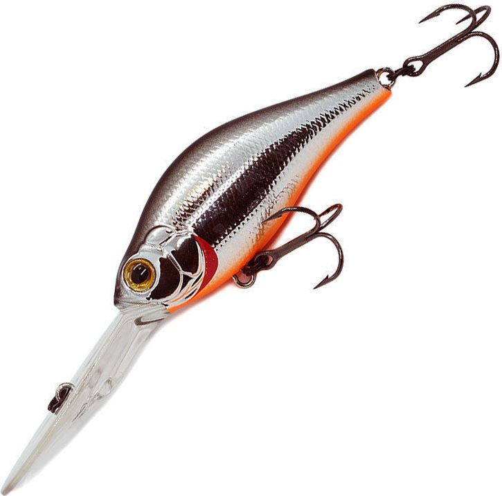 

Kosadaka Воблер KOSADAKA TROL CRANK 65F (Длина (мм) 65; Вес (гр.) 14,3 / SBL), Черный;серебристый;оранжевый