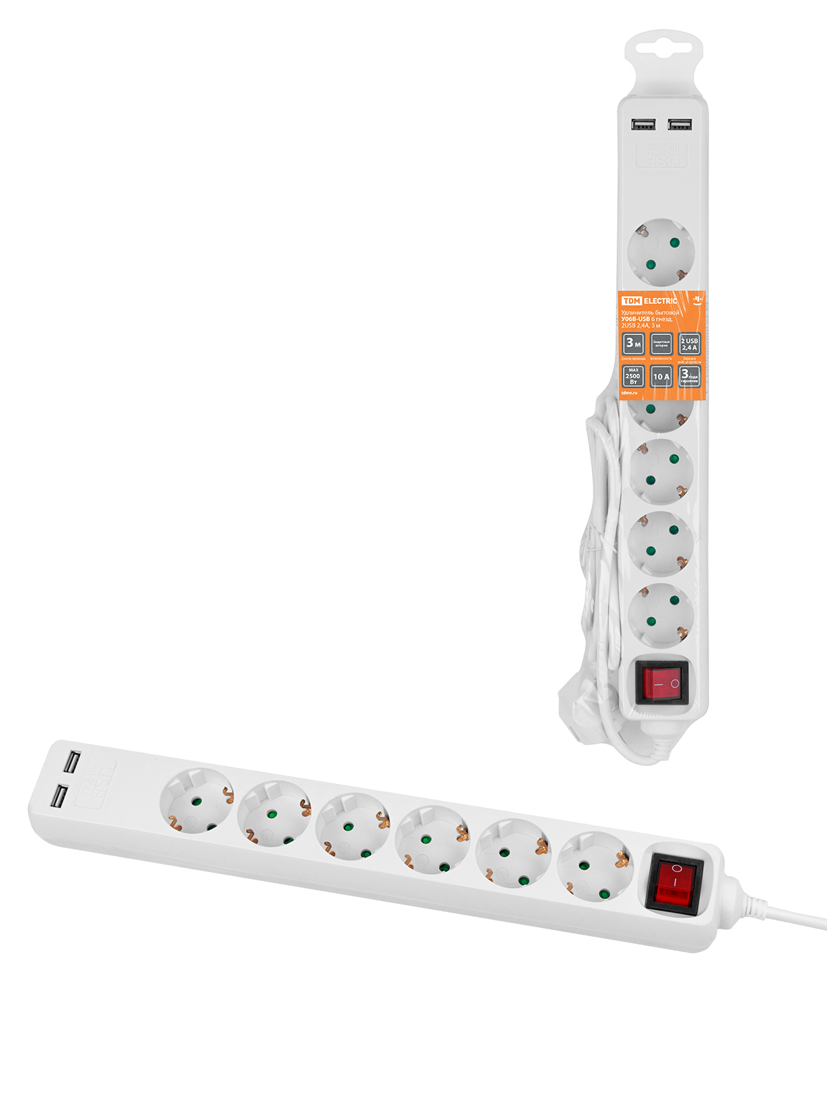 

Удлинитель TDM ELECTRIC SQ1303-0307, УБ-4