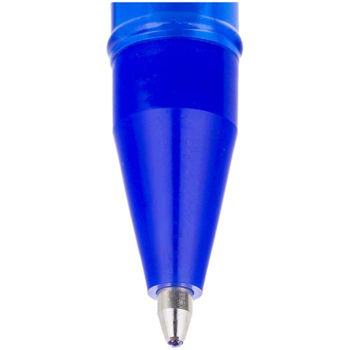Ручка шариковая Luxor Focus Icy синяя 0,6 мм