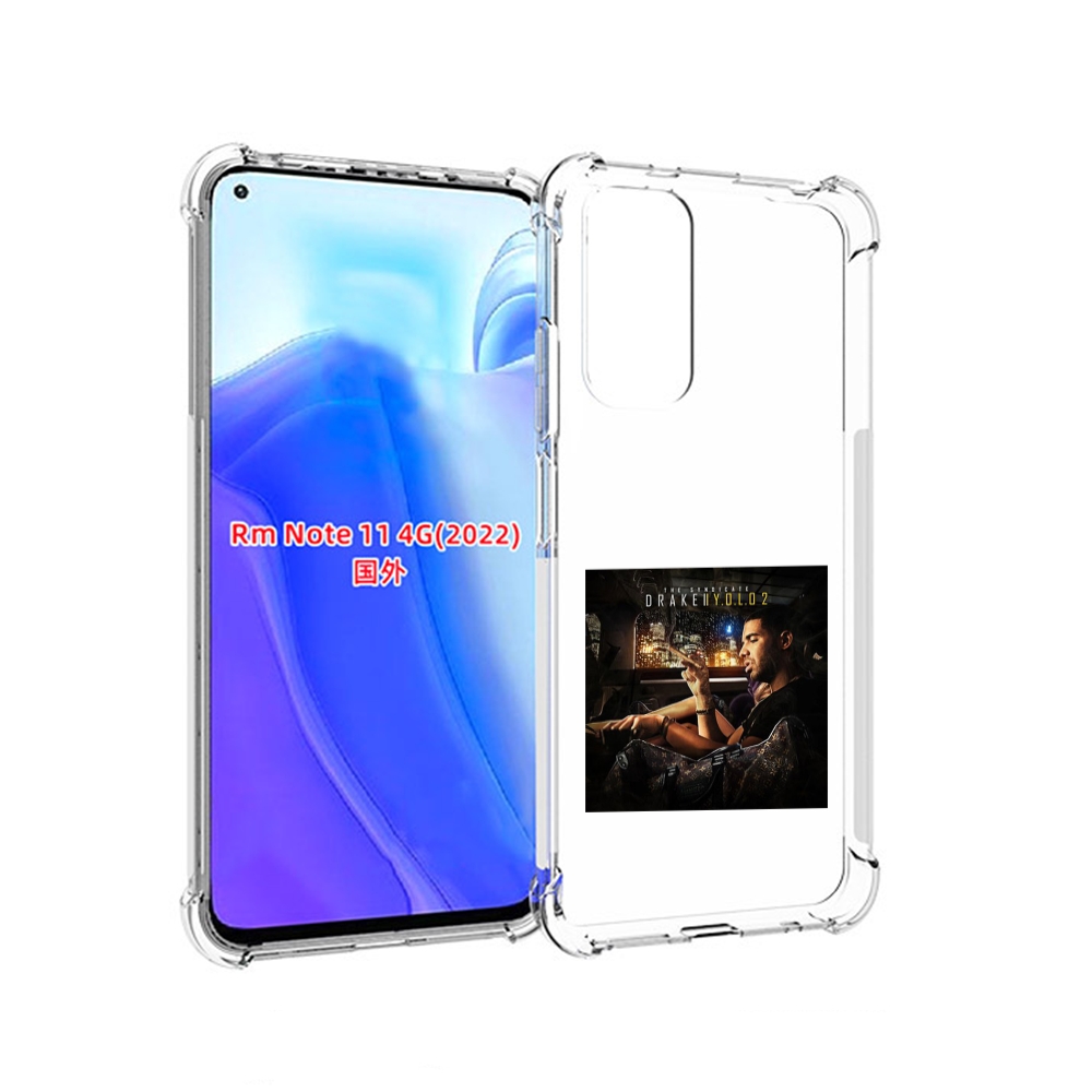 

Чехол MyPads Drake - You Only Live Once 2 для Xiaomi Redmi Note 11 4G ( Глобальная верс, Tocco