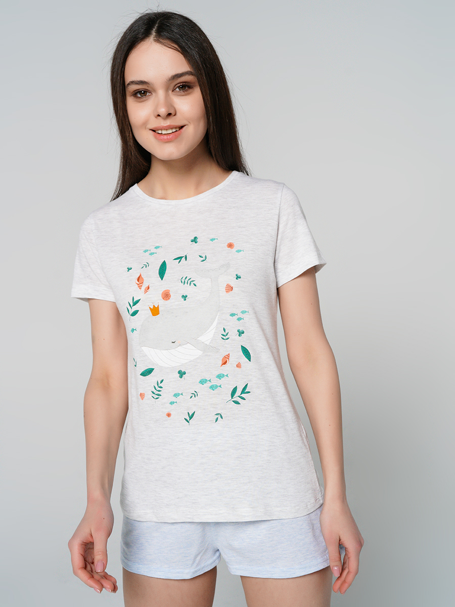 

Пижама женская ТВОЕ 77297 белая XS, 77297