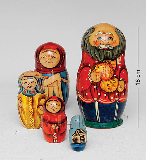 

Матрешка 5м Сказка 113-70164