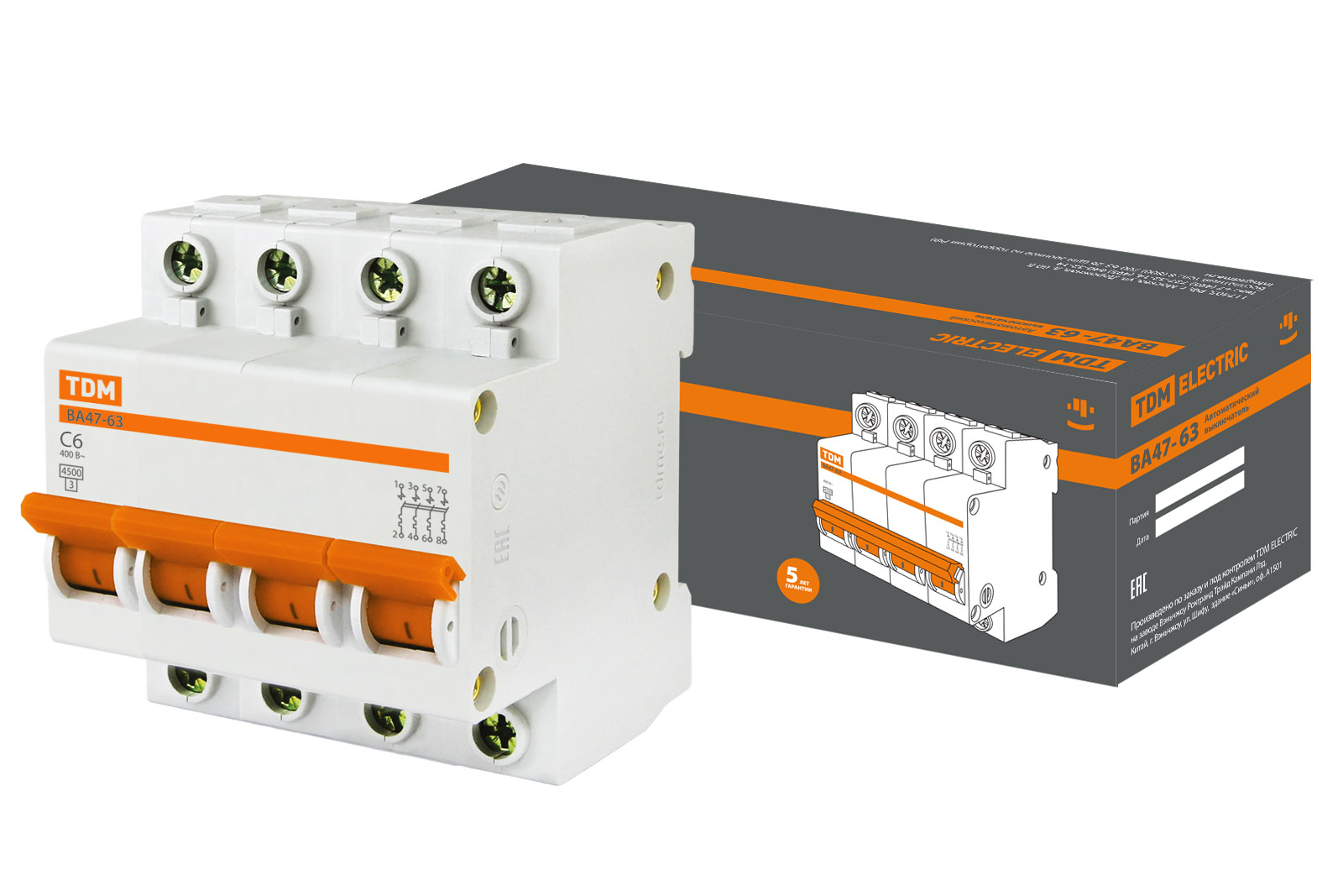 фото Автоматический выключатель tdm electric sq0218-0028