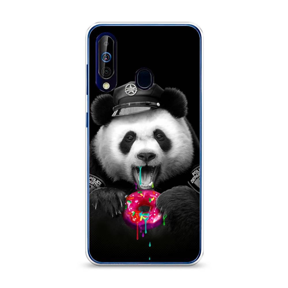 

Чехол Awog на Samsung Galaxy A60/M40 "Панда police", Разноцветный, 28250-2