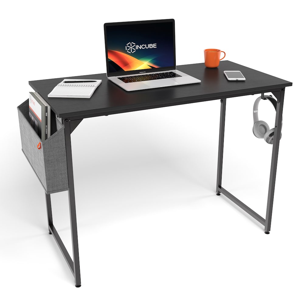 Компьютерный стол INCUBE D002.120.BL Black 120х60х75