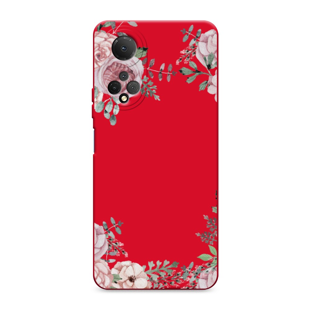 

Чехол Awog 6108853-1 для Honor X7 "Нежные розы акварель", 6108853-1