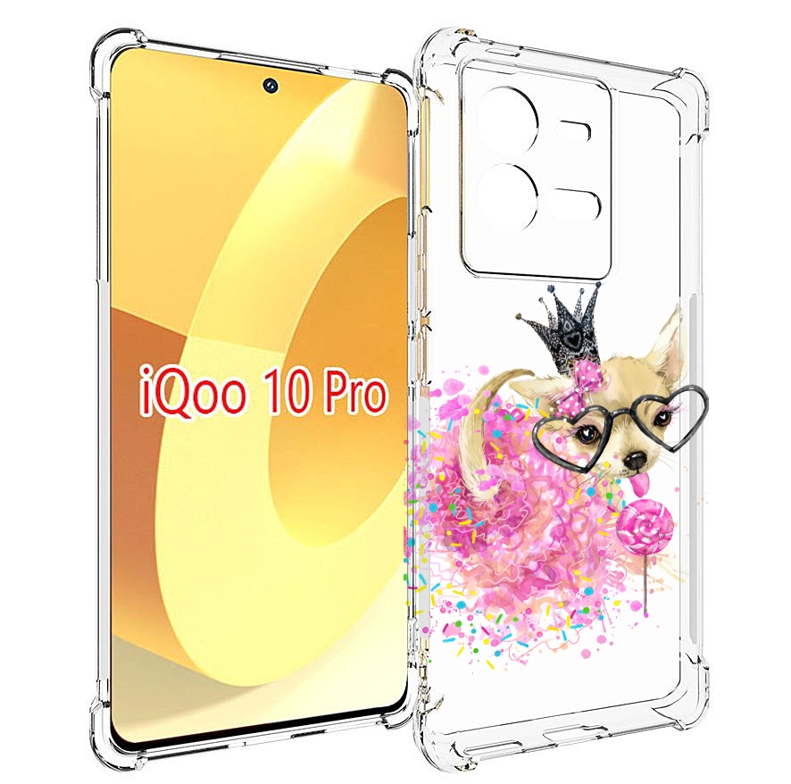 

Чехол MyPads сладкая принцесса для Vivo iQOO 10 Pro, Прозрачный, Tocco