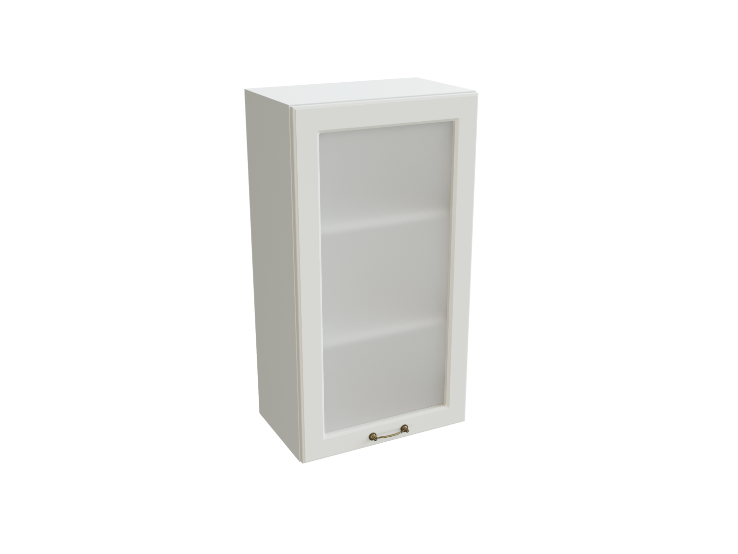 

Шкаф навесной с 1-ой дверью со стеклом SURA Ницца Айленд силк 50x31,8x92 арт.ММК-00003212, Белый, nic/bel/top9/1dor