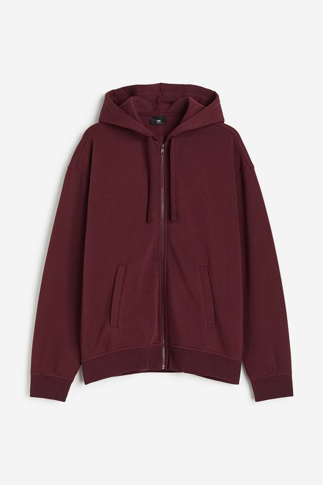 

Толстовка мужская H&M 1011890 бордовая XS, Бордовый, 1011890