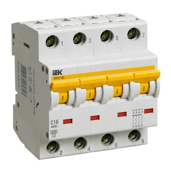 фото Автоматический выключатель iek mva41-4-032-c