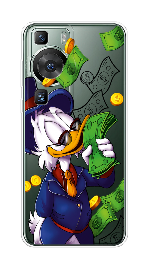 

Чехол на Huawei P60/P60 Pro "Scrooge McDuck with Money", Синий;зеленый;белый, 6121050-1