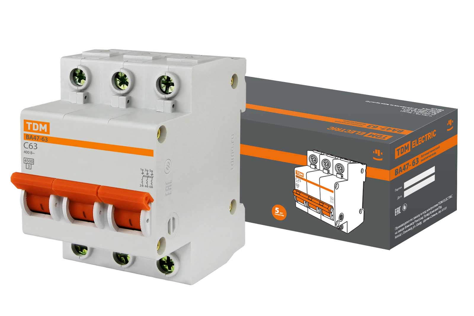 фото Автоматический выключатель tdm electric sq0218-0025