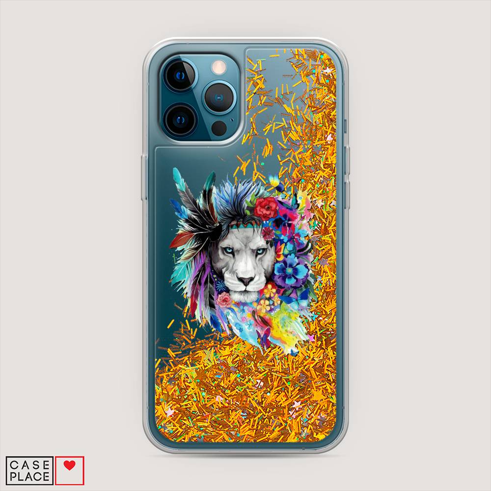 

Чехол Awog на Apple iPhone 12 Pro Max / Айфон 12 Pro Max "Гавайский лев", Разноцветный, 12790-1