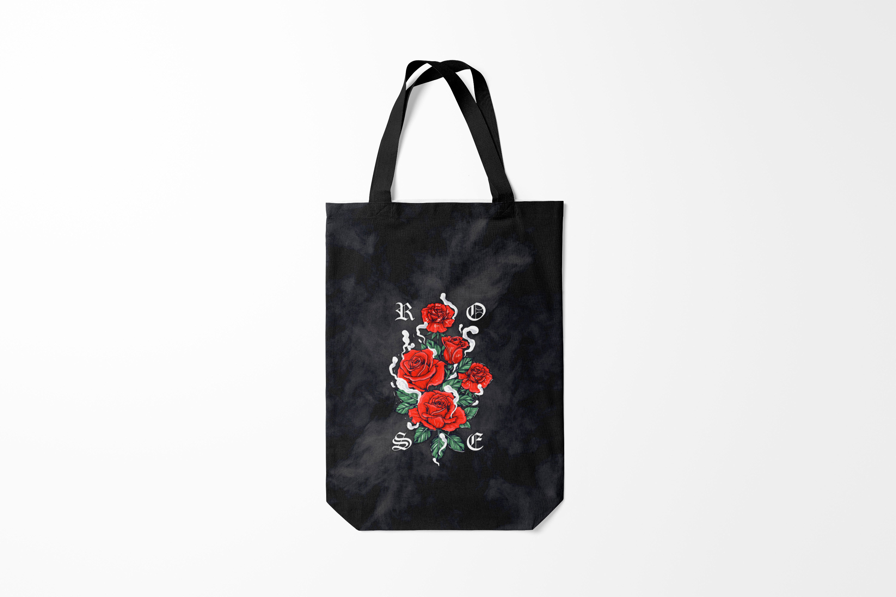 

Сумка шoппер унисекс Burnettie Цветы РОЗЫ ROSES SMOKE, черный, Цветы РОЗЫ ROSES SMOKE