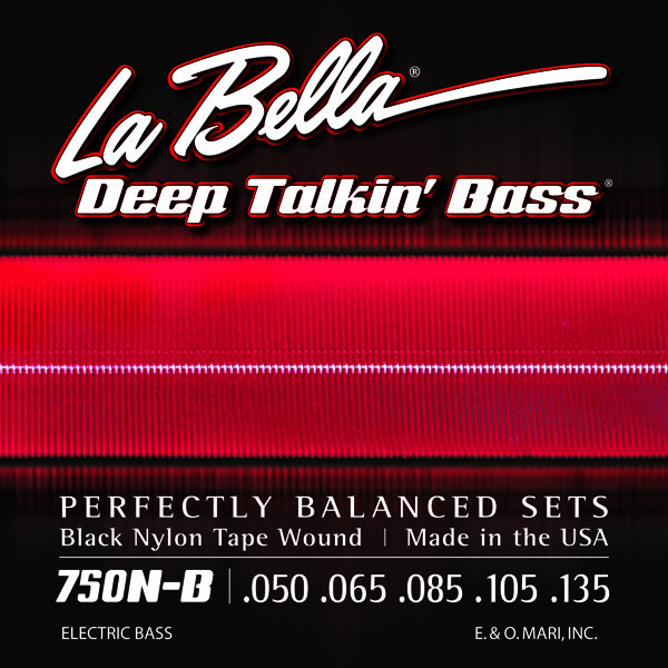 

Струны La Bella 750T-B Deep Talkin' Bass White Nylon Tape Wound Light, 750T-B Deep Talkin' Bass White Nylon Tape Wound Light