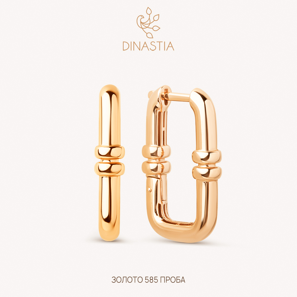 

Серьги из золота DINASTIA.GOLD 904012, 904012