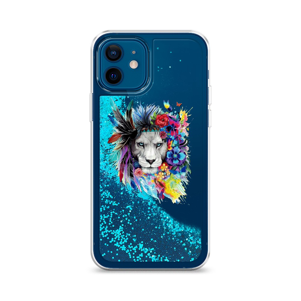 

Чехол Awog на Apple iPhone 12 / Айфон 12 "Гавайский лев", Разноцветный, 12593-1