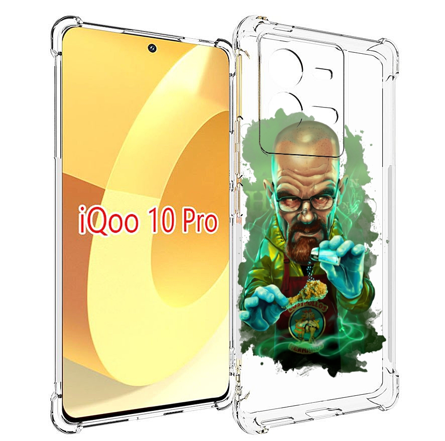

Чехол MyPads повар для Vivo iQOO 10 Pro, Прозрачный, Tocco