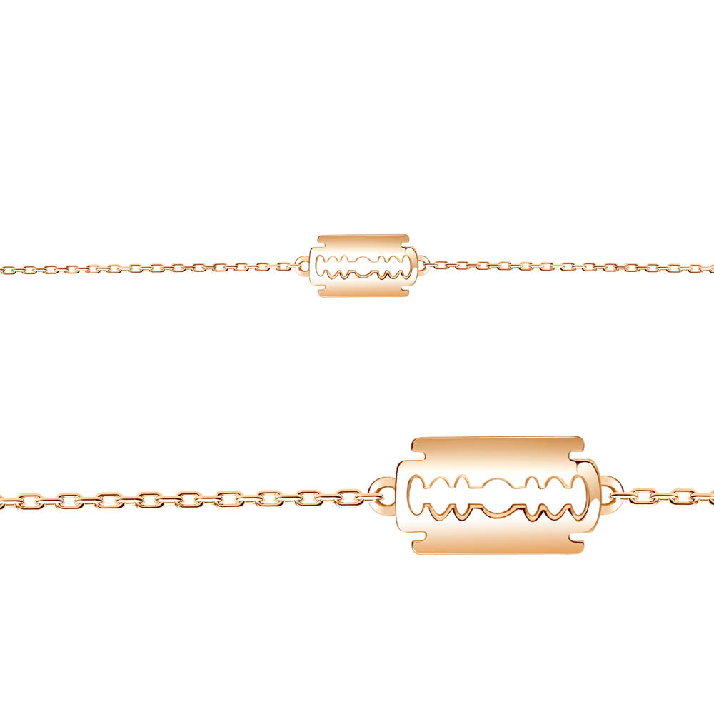 

Браслет из серебра Aquamarine Aquamarine 74508_925_з р. 18, 74508_925_з