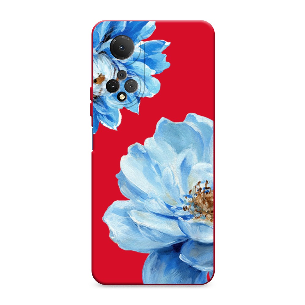 

Чехол Awog 6108853-1 для Honor X7 "Голубые клематисы", 6108853-1