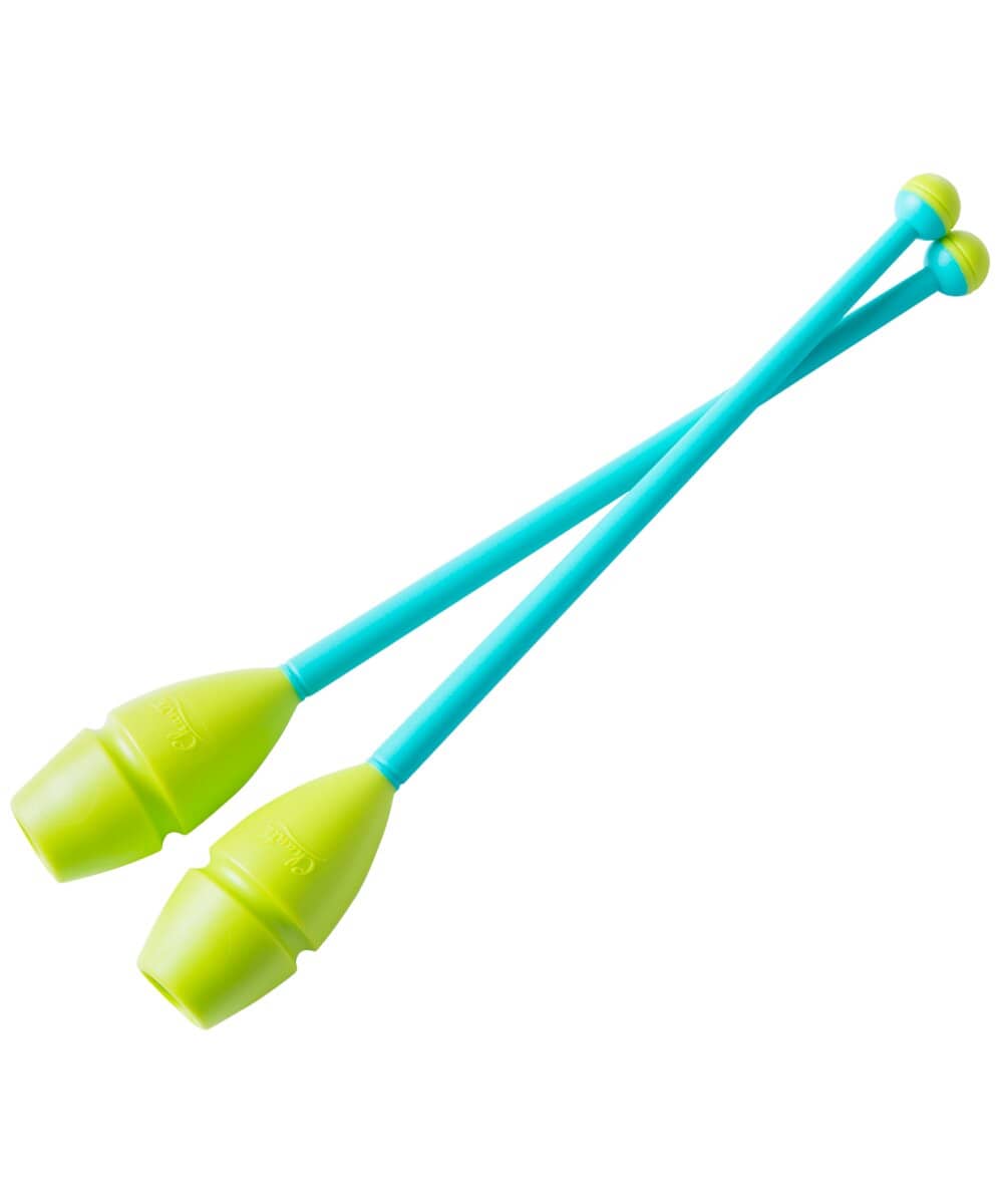 

Булавы для гимнастики Chante Exam 44 см, aquamarine/lime, Exam