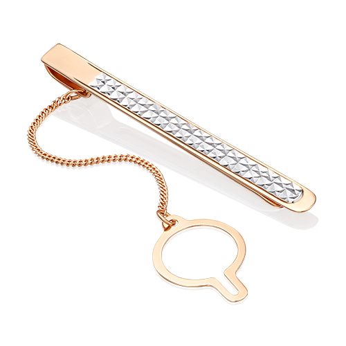 

Зажим для галстука из красного золота PLATINA jewelry 09-0024-01-000-1110-04, 09-0024-01-000-1110-04