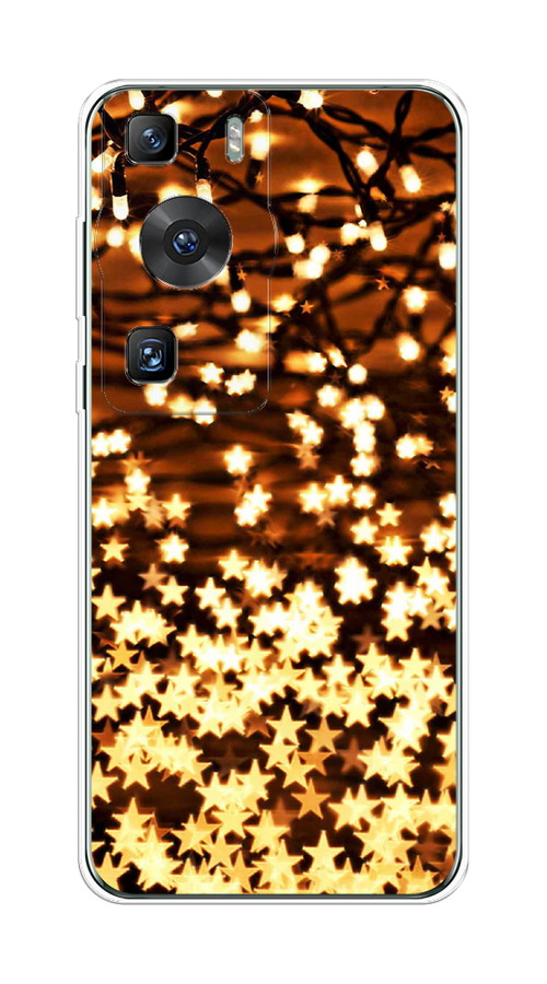 

Чехол на Huawei P60/P60 Pro "Новогодняя гирлянда", Золотистый, 6121050-5