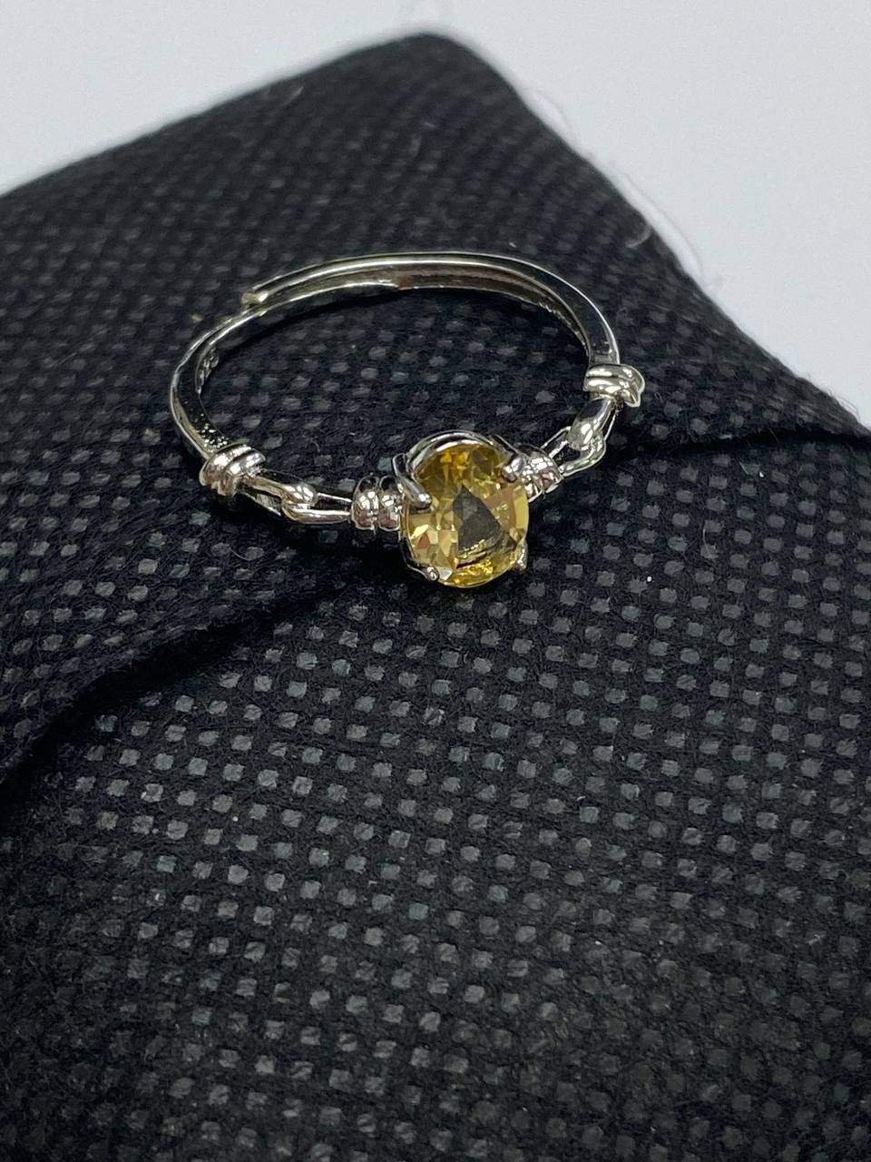 

Кольцо из бижутерного сплава NoBrand Rjkmwj3, цитрин, rjkmwj3
