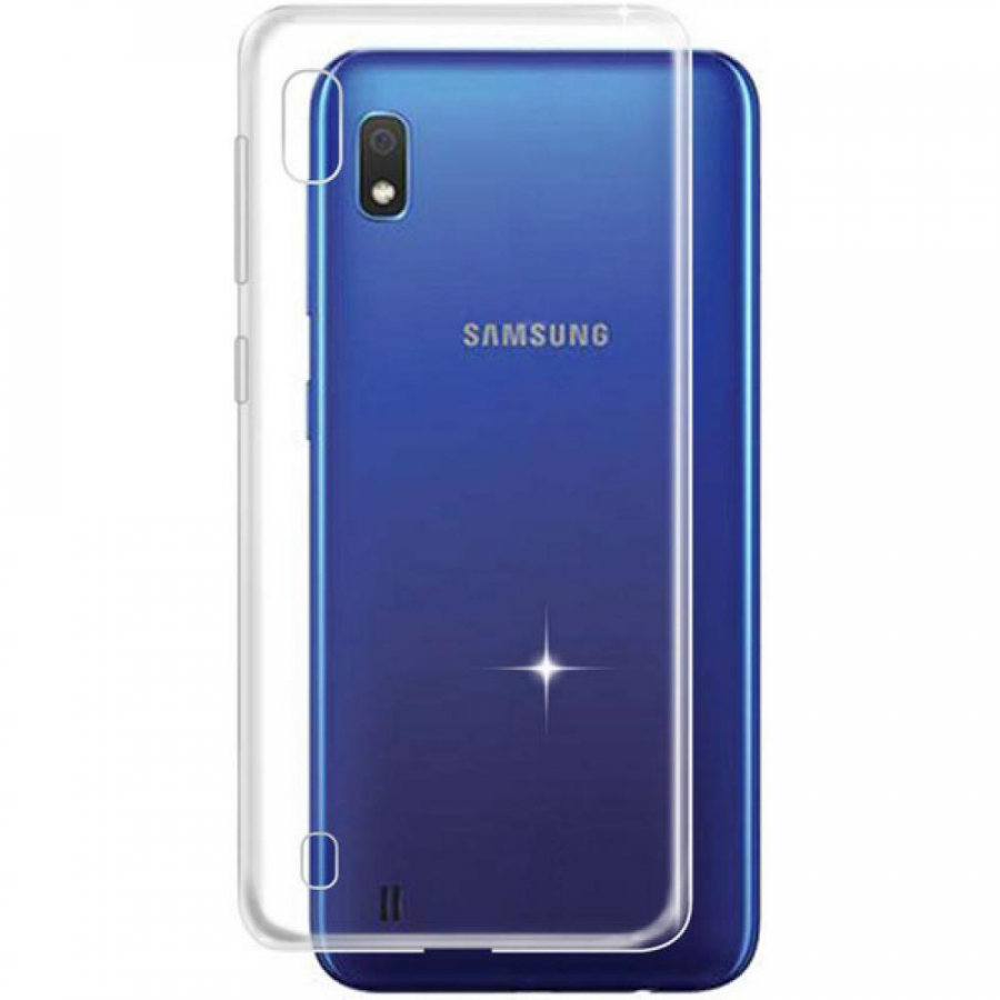 

Чехол-накладка для Samsung Galaxy A10 (2019) SM-A105 силиконовый (прозрачный)