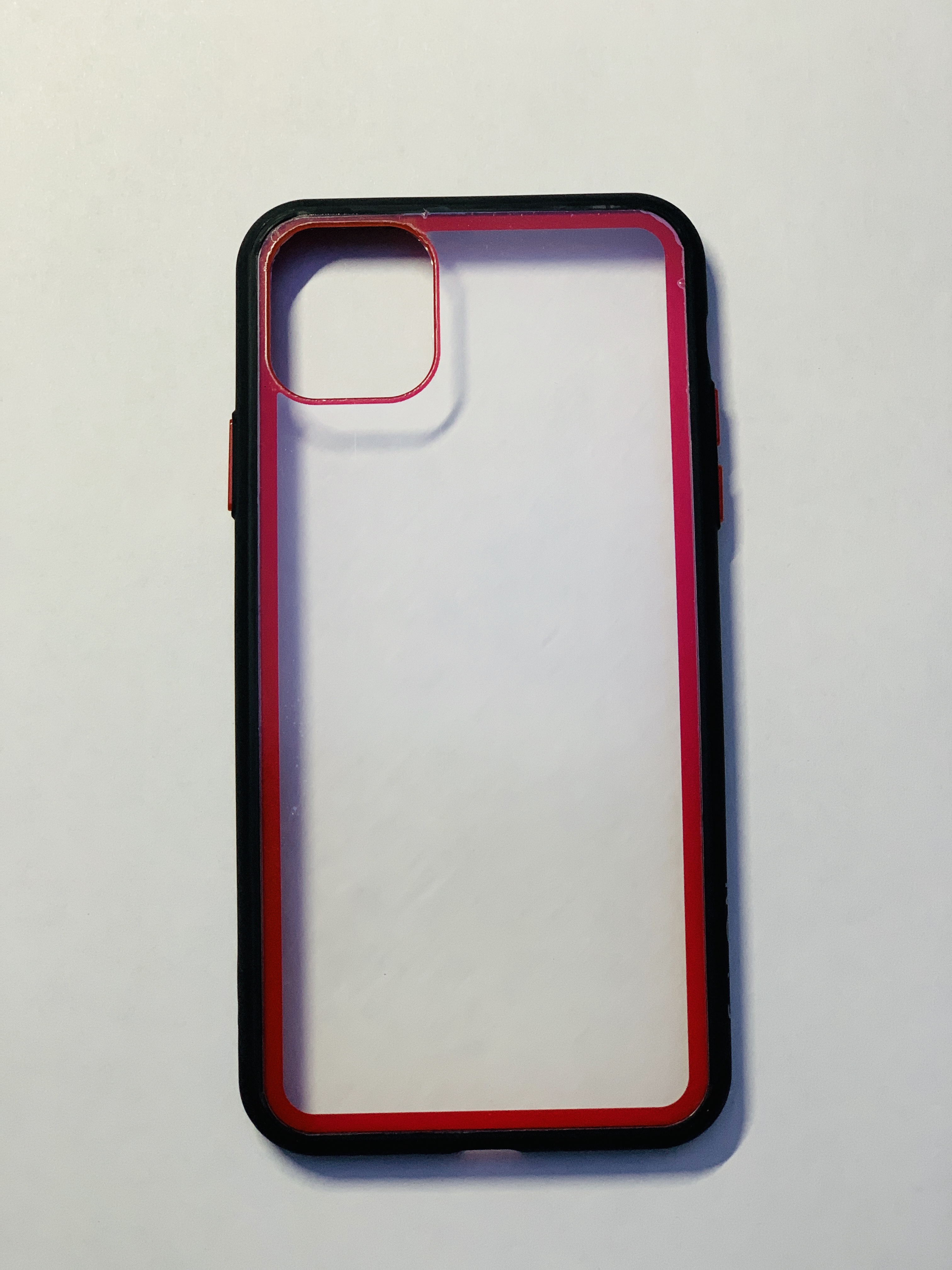 Чехол FaisON Modish Series для Apple iPhone 11 Pro Max пластик/силиконовые края (черный)