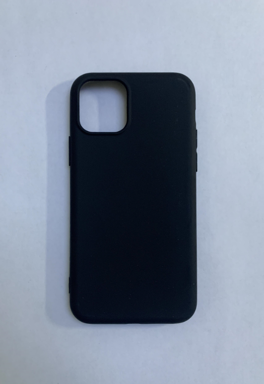Чехол-накладка FaisON Matte Series для Apple iPhone 11 Pro силиконовый (матовый черный)