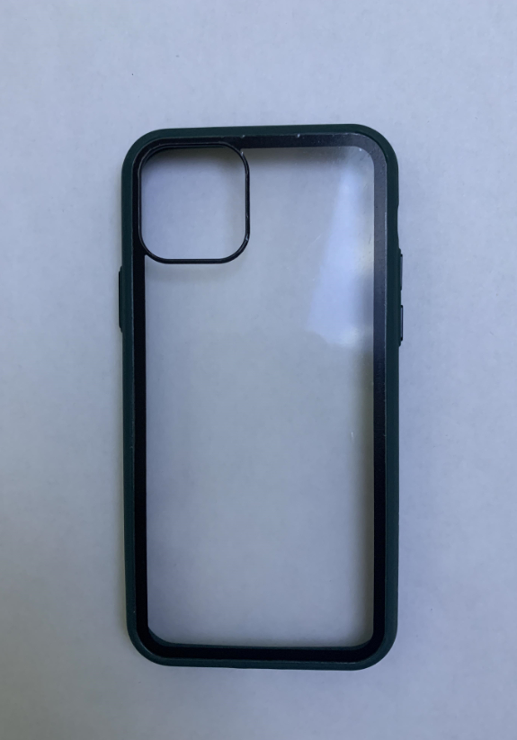 Чехол FaisON Modish Series для Apple iPhone 11 Pro пластик/силиконовые края (зеленый)