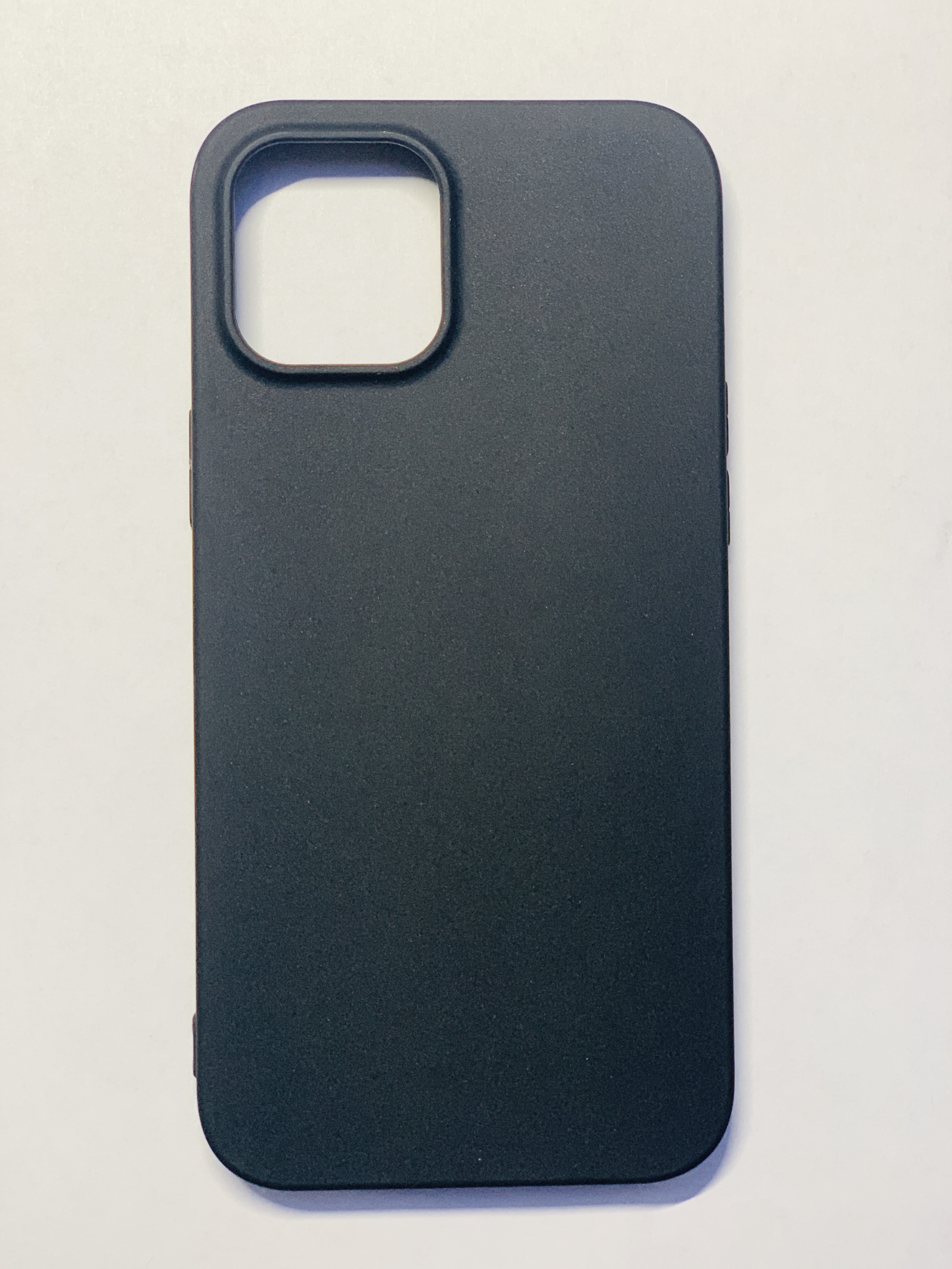 Чехол-накладка FaisON Soft Matte Series для Apple iPhone 12 Mini силиконовый (черный)